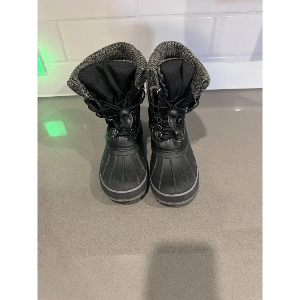 Girls Snow Boots With Cuff